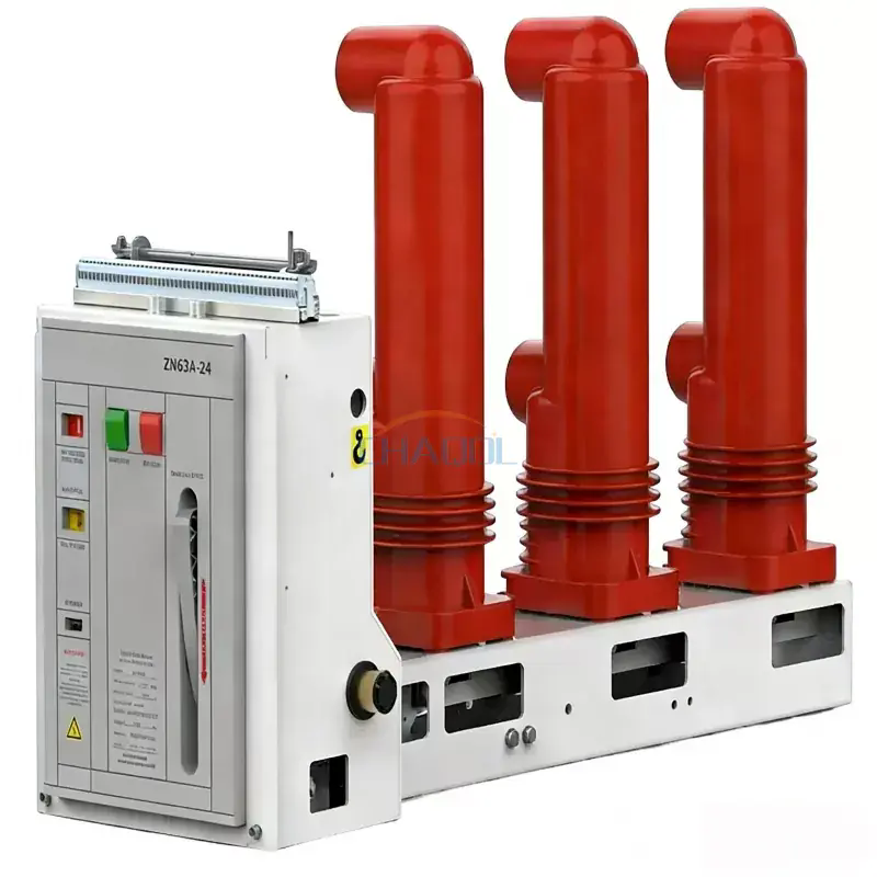 Comment un disjoncteur à vide monté latéralement de 24 kV améliore-t-il la sécurité de l'alimentation moyenne tension ?