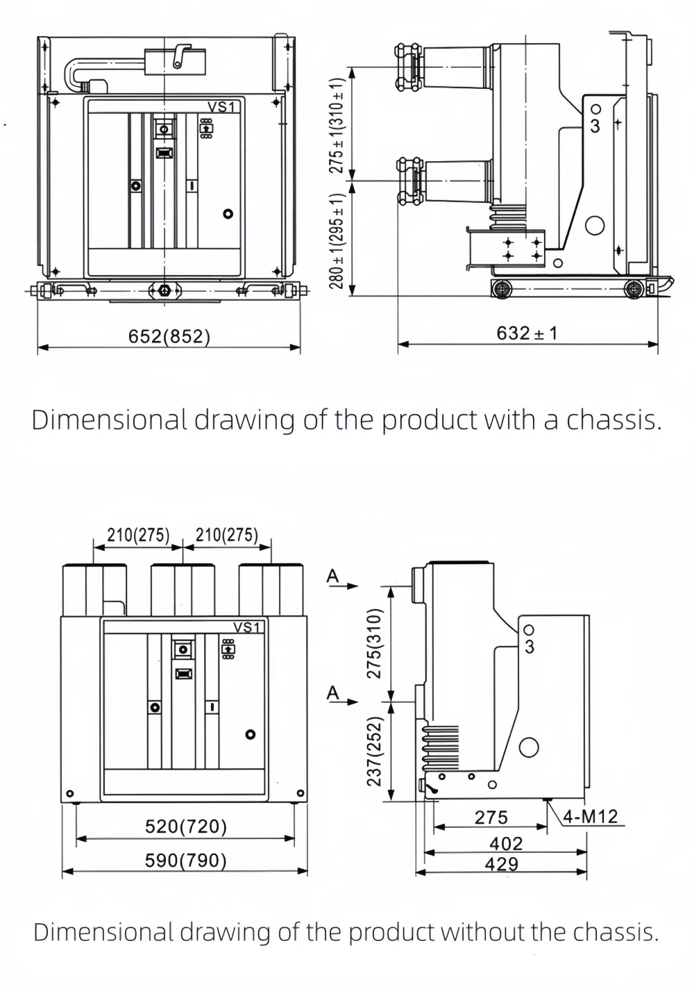 12kV Withdrawable Indoor Circuit Breaker